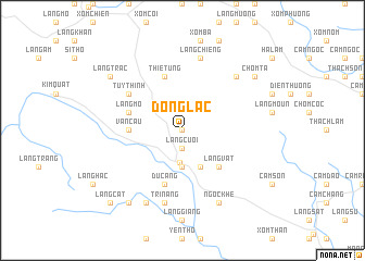 map of Ðồng Lạc