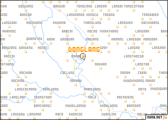 map of Ðông Láng