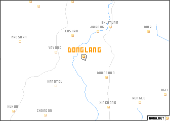 map of Donglang