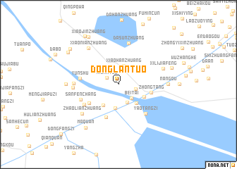 map of Donglantuo