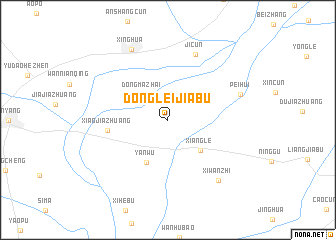 map of Dongleijiabu