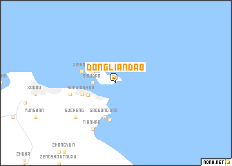 map of Dongliandao