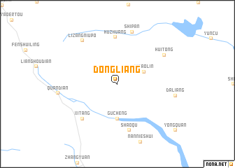 map of Dongliang