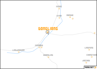 map of Dongliang