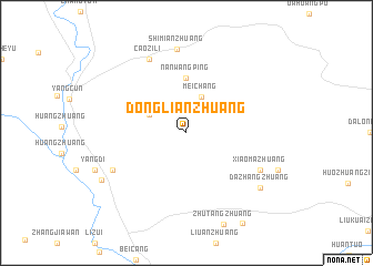 map of Donglianzhuang