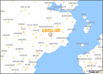 map of Donglian