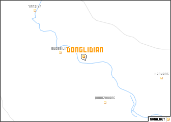 map of Donglidian