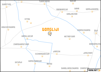 map of Dongliji