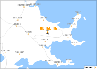 map of Dongling