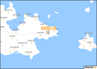 map of Donglin
