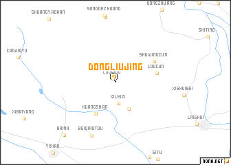 map of Dongliujing