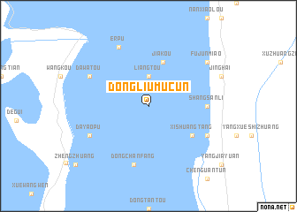 map of Dongliumucun