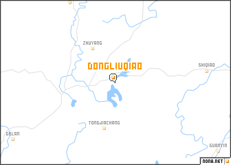 map of Dongliuqiao