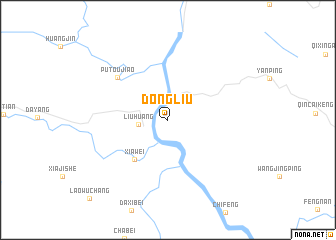 map of Dongliu