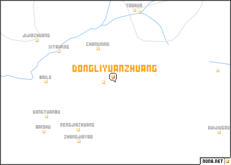map of Dongliyuanzhuang