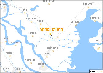 map of Donglizhen