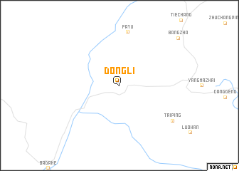 map of Dongli