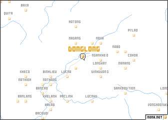 map of Ðồng Long