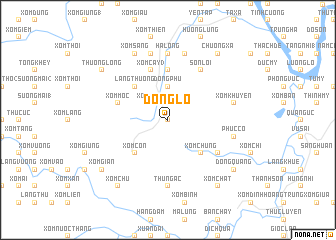 map of Ðông Lỗ