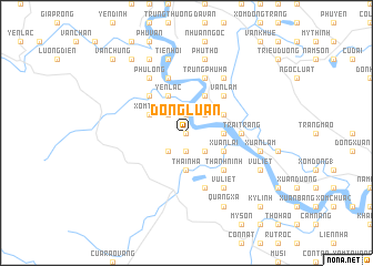 map of Dồng Luân