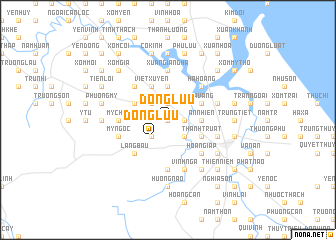 map of Ðồng Lưu