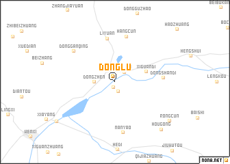 map of Donglu