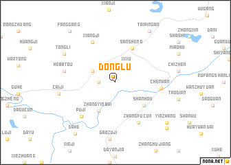 map of Donglü