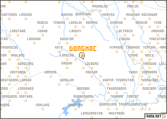 map of Ðồng Mạc