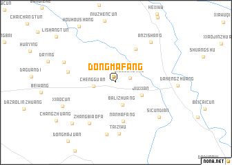 map of Dongmafang