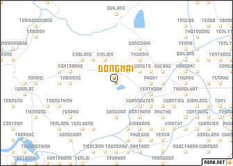 map of Ðồng Mai