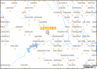 map of Ðồng Man