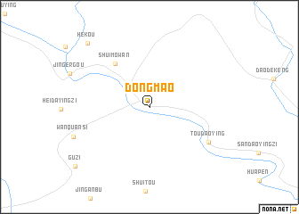 map of Dongmao