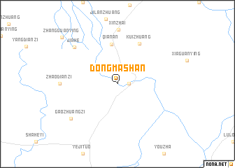map of Dongmashan
