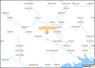 map of Ðồng Mưới