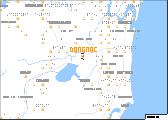 map of Ðồng Nạc