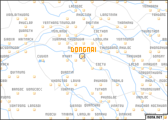 map of Ðông Nãi