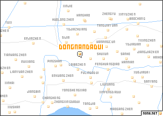 map of Dongnandadui