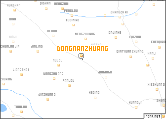 map of Dongnanzhuang