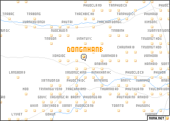 map of Ðồng Nhân (1)