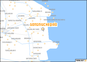 map of Dongniucheqiao