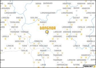 map of Ðõng Noa