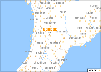 map of Doñgoc