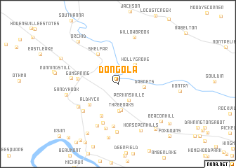 map of Dongola