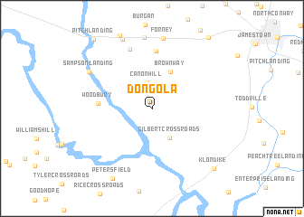 map of Dongola