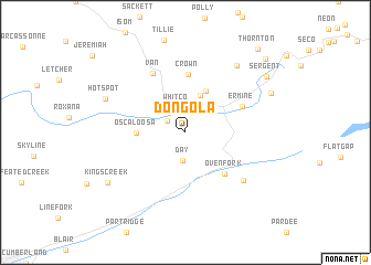 map of Dongola