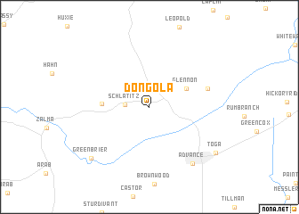 map of Dongola
