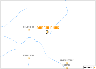 map of Dongolokwa