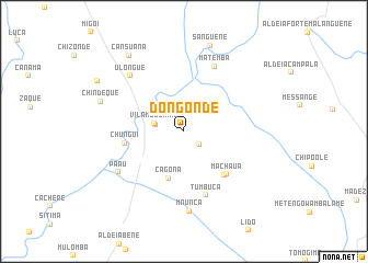 map of Dongonde