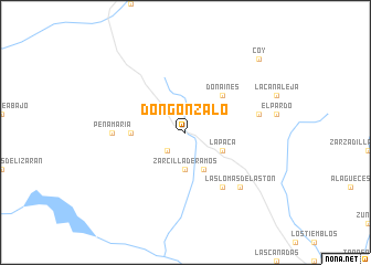 map of Don Gonzalo