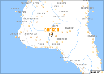 map of Dongon